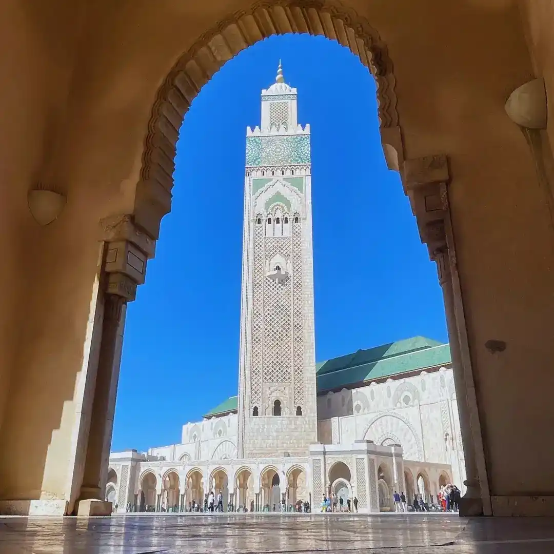 Hassan II Mosque, Casablanca — Rabat - Casablanca City Line: 3-Day Tour From Rabat