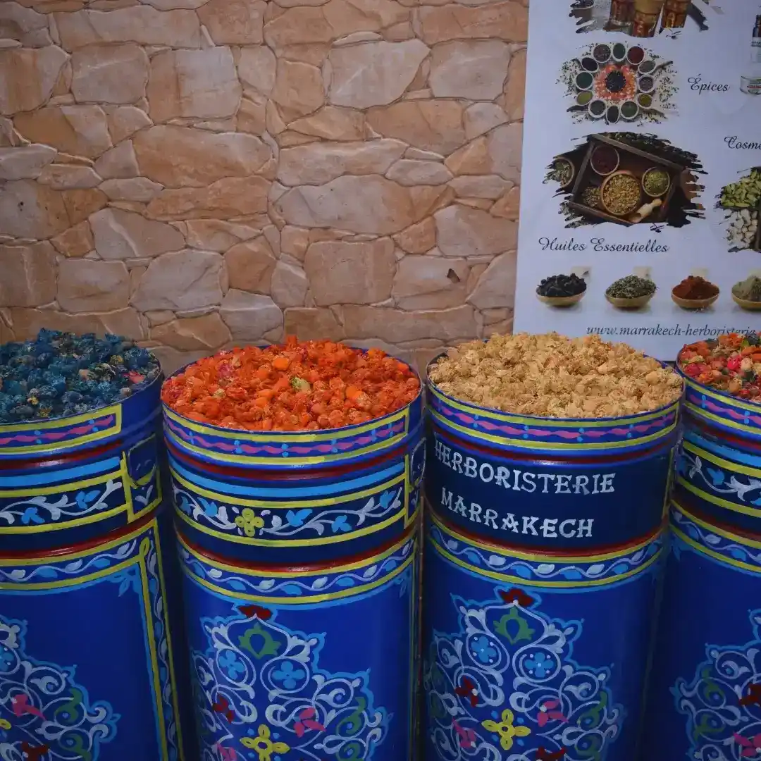 Moroccan spices — Medina & Hammam Weekend: 3-Day Tour From Casablanca