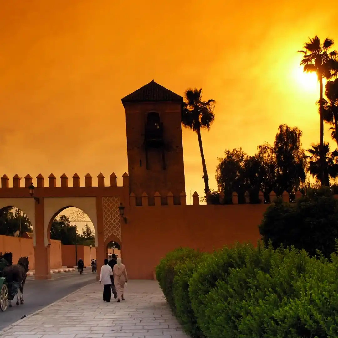 Ramparts Walk, Marrakech