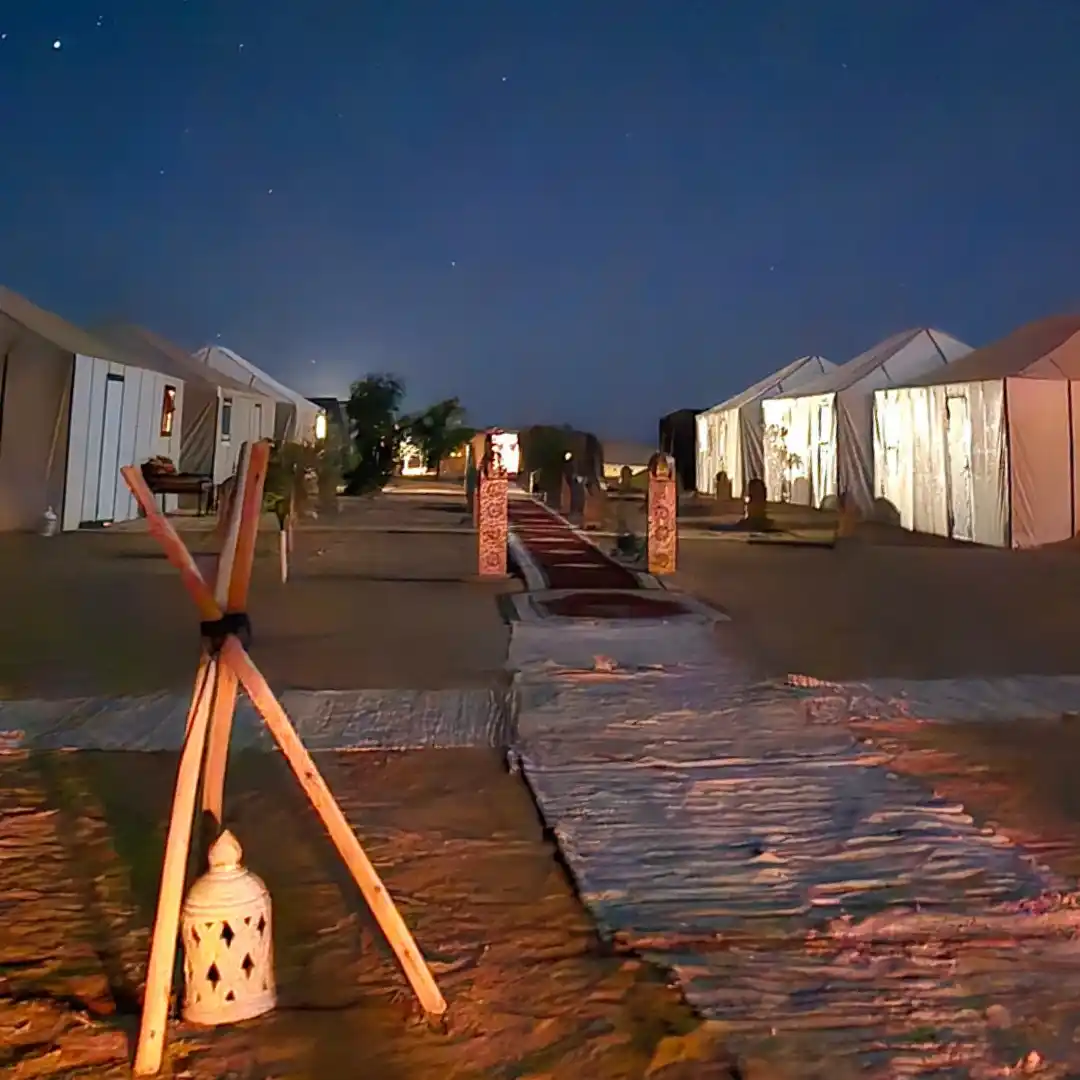 Desert Camp, Merzouga — Standard Berber Camp: Basic tents + meals