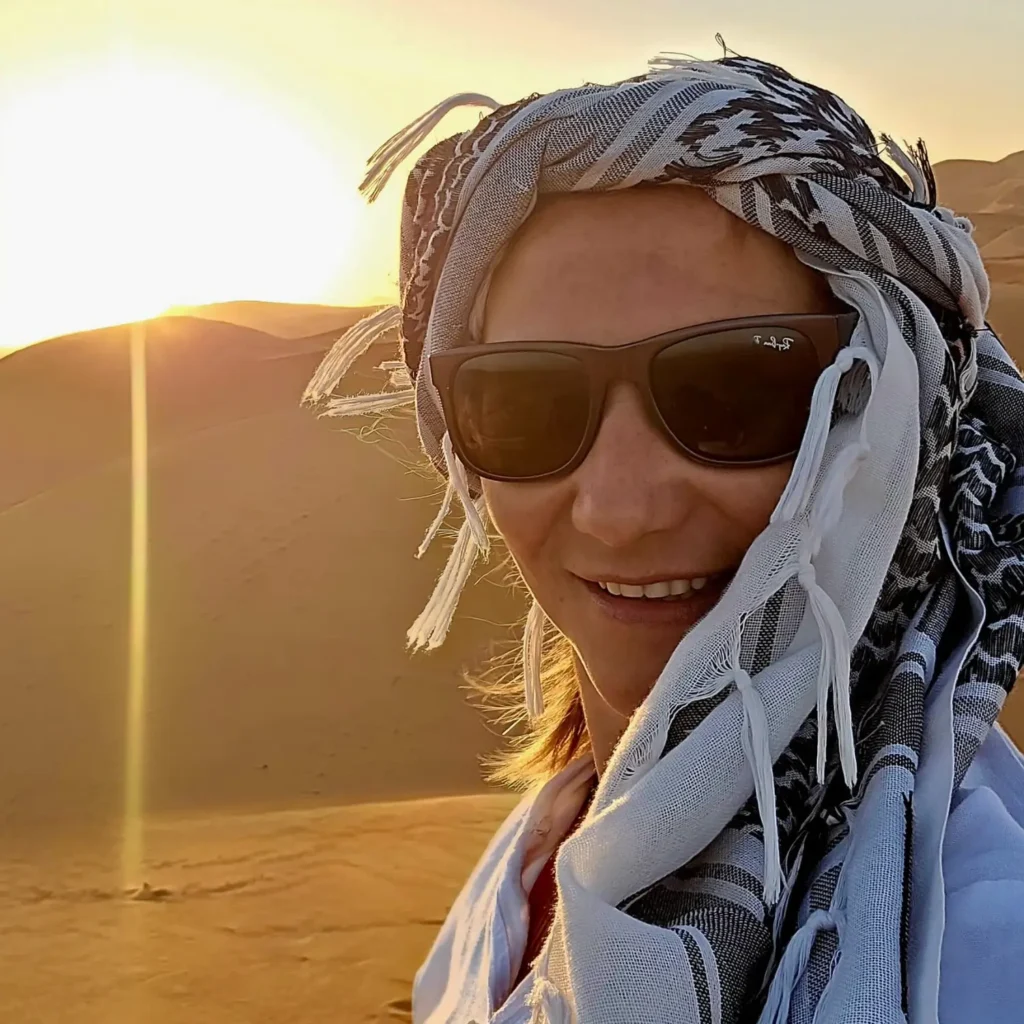 Portrait of a tourism strategist and Morocco travel expert with UK business background. Visit Morocco Tours