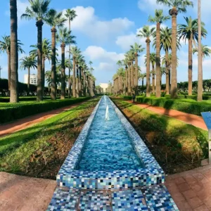 Free things to do in Casablanca | Arab League Park peaceful green space with walking paths and nature. Visit Morocco Tours
