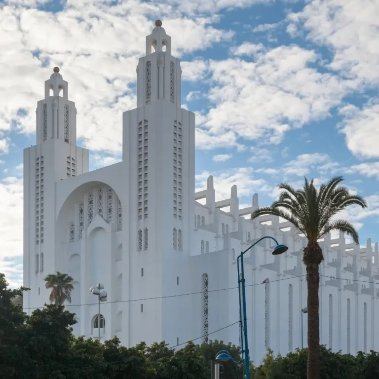 Free things to do in Casablanca | Sacred Heart Cathedral Gothic Renaissance architecture and stained glass windows. Visit Morocco Tours