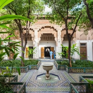 Visit Bahia Palace Marrakech – masterpiece of Moroccan architecture with intricate tiles, lush gardens, and royal history. Visit Morocco Tours