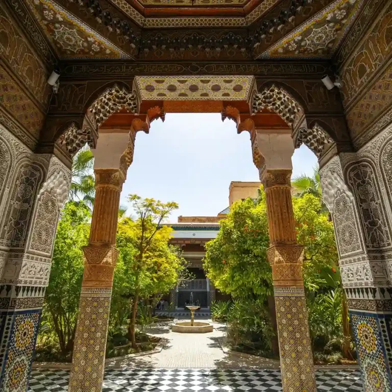 Visit Dar El Bacha Marrakech – historic palace showcasing Moroccan art, culture, and stunning architecture in the medina. Visit Morocco Tours