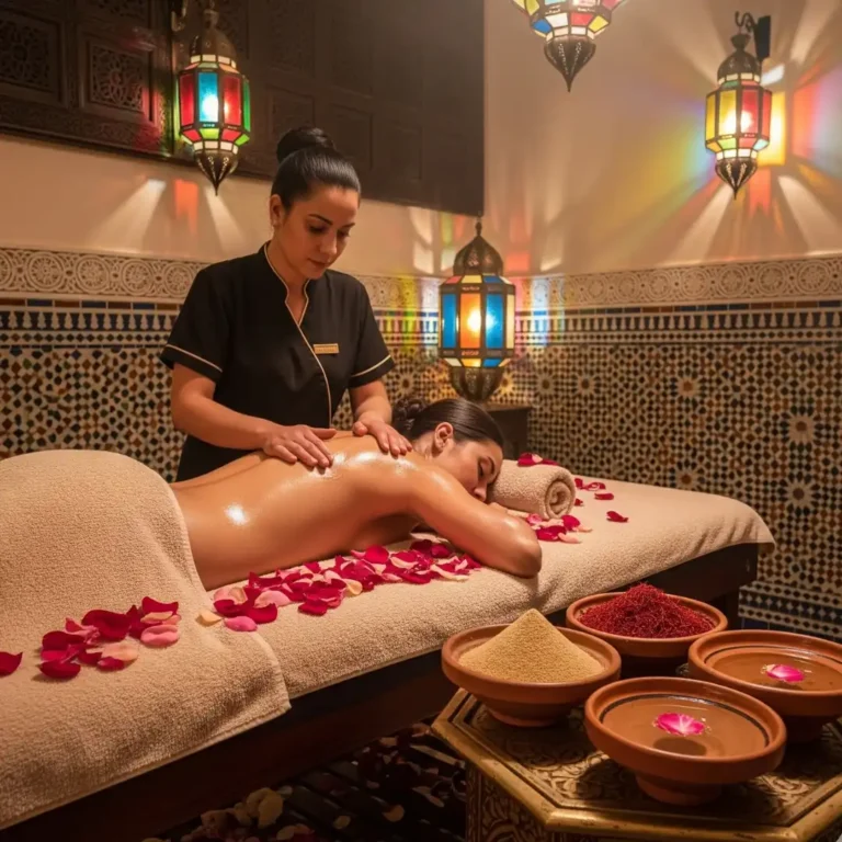Spa Treatments with Moroccan Ingredients: Rabat using Moroccan argan oil, rose water, and ghassoul by Visit Morocco Tours