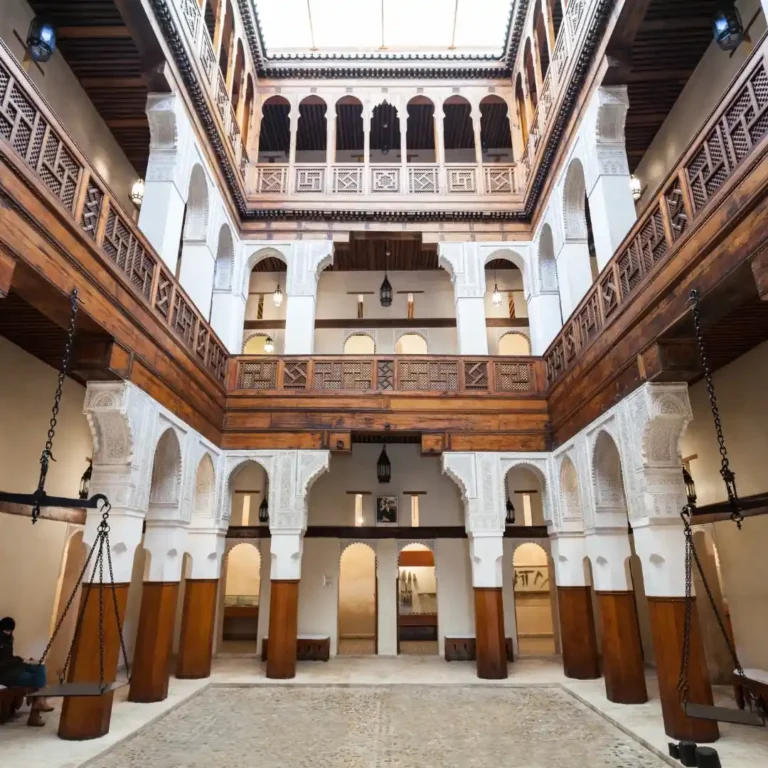 Nejjarine Museum of Wooden Arts & Crafts Guided Tour: Wooden crafts and architecture at Nejjarine Museum in Fez. Visit Morocco Tours